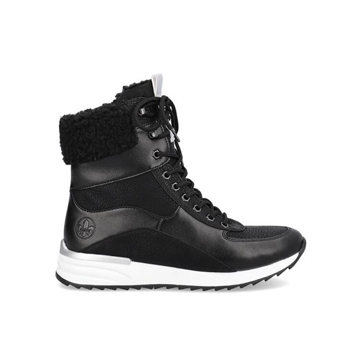 Rieker Botki X8003-00 Czarny ze sklepu MODIVO w kategorii Workery damskie - zdjęcie 182646088
