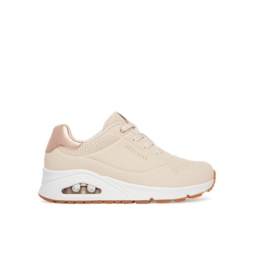 Skechers Sneakersy Uno-Golden Air 177094/NAT Beżowy ze sklepu MODIVO w kategorii Buty sportowe damskie - zdjęcie 182646247