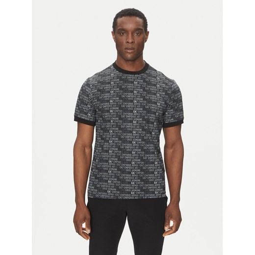 EA7 Emporio Armani T-Shirt 7M000208 AF12874 UC001 Czarny Regular Fit ze sklepu MODIVO w kategorii T-shirty męskie - zdjęcie 182646256