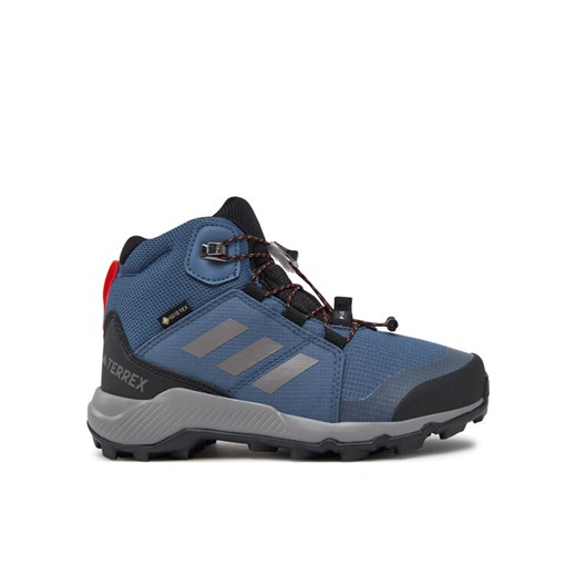 adidas Trekkingi Terrex Mid GORE-TEX JI1355 Granatowy ze sklepu MODIVO w kategorii Buty trekkingowe damskie - zdjęcie 182646258