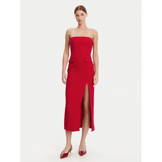 BARDOT Sukienka koktajlowa 59728DB Czerwony Slim Fit ze sklepu MODIVO w kategorii Sukienki - zdjęcie 182646307
