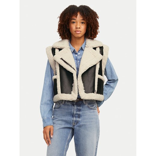JJXX Kamizelka Joanna 12264943 Czarny Regular Fit ze sklepu MODIVO w kategorii Kamizelki damskie - zdjęcie 182646327