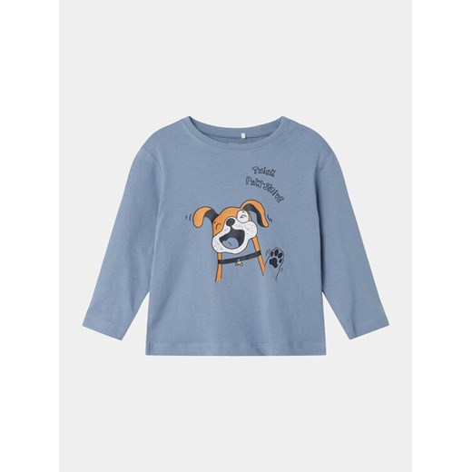 NAME IT Bluzka Vagno 13224977 Niebieski Regular Fit ze sklepu MODIVO w kategorii T-shirty chłopięce - zdjęcie 182646349