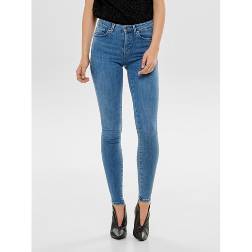 ONLY Jeansy Power 15169892 Niebieski Skinny Fit ze sklepu MODIVO w kategorii Jeansy damskie - zdjęcie 182646369