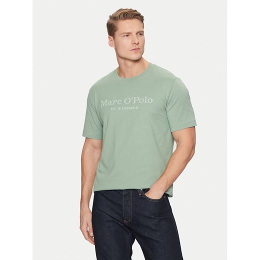 Marc O'Polo T-Shirt 520 2012 51052 Zielony Regular Fit ze sklepu MODIVO w kategorii T-shirty męskie - zdjęcie 182646375