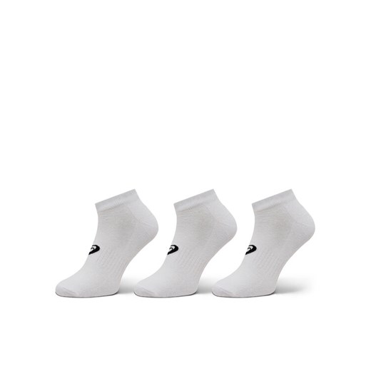 Asics Zestaw 3 par niskich skarpet unisex 3PPK Ped Sock 155206 Biały 47_49 MODIVO