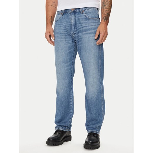 Wrangler Jeansy Frontier 112358056 Niebieski Relaxed Fit ze sklepu MODIVO w kategorii Jeansy męskie - zdjęcie 182646425
