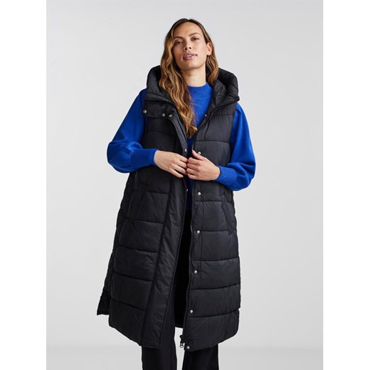 YAS Bezrękawnik 26031872 Czarny Regular Fit ze sklepu MODIVO w kategorii Kamizelki damskie - zdjęcie 182646437