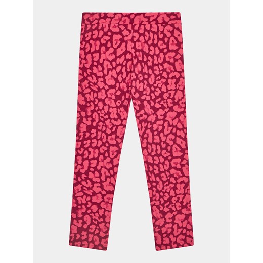 United Colors Of Benetton Legginsy 35Y3CF04L Różowy Slim Fit ze sklepu MODIVO w kategorii Spodnie dziewczęce - zdjęcie 182646475