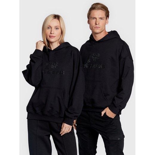 2005 Bluza Unisex Hot Moms Czarny Relaxed Fit ze sklepu MODIVO w kategorii Bluzy męskie - zdjęcie 182646565
