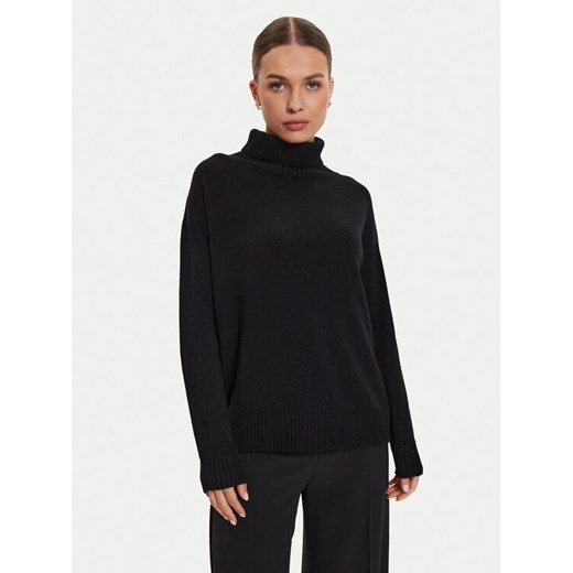 Max Mara Leisure Golf Superbo 2426366148 Czarny Relaxed Fit ze sklepu MODIVO w kategorii Swetry damskie - zdjęcie 182646568
