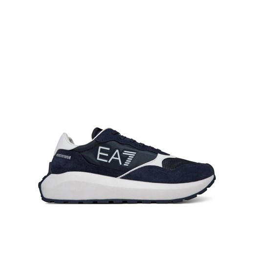 EA7 Emporio Armani Sneakersy X8X186 XK401 U473 Granatowy ze sklepu MODIVO w kategorii Buty sportowe męskie - zdjęcie 182646655