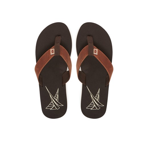 Helly Hansen Japonki 11955_713 Brązowy ze sklepu MODIVO w kategorii Klapki męskie - zdjęcie 182646707