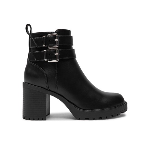 ONLY Shoes Botki Barbara 15238726 Czarny ze sklepu MODIVO w kategorii Botki - zdjęcie 182646909