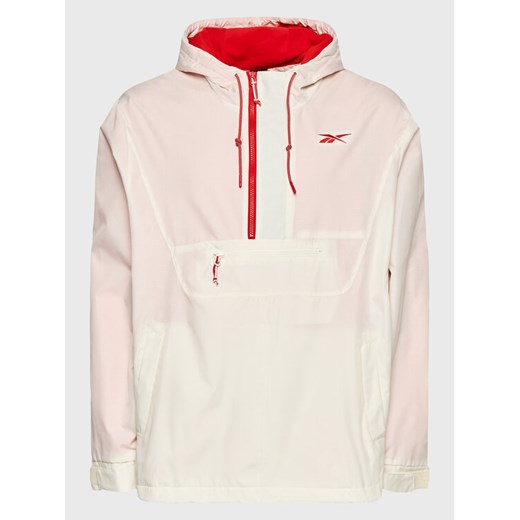 Reebok Kurtka anorak Vector HH8369 Beżowy Relaxed Fit ze sklepu MODIVO w kategorii Kurtki męskie - zdjęcie 182646915