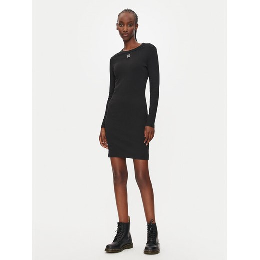 Hugo Sukienka codzienna Nemalia_1 50518385 Czarny Slim Fit ze sklepu MODIVO w kategorii Sukienki - zdjęcie 182647159