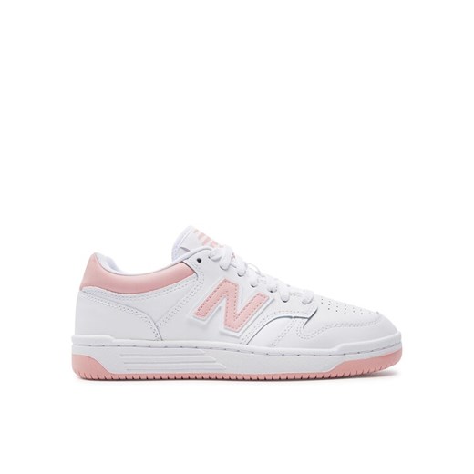 New Balance Sneakersy BB480LOP Biały ze sklepu MODIVO w kategorii Buty sportowe damskie - zdjęcie 182647169