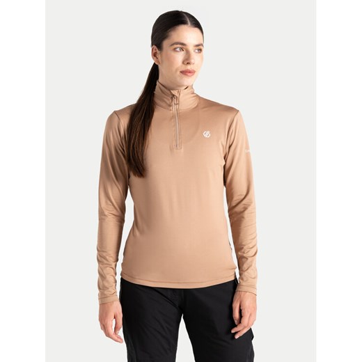 Dare2B Bluza techniczna Lowline II DWL452 Beżowy Slim Fit ze sklepu MODIVO w kategorii Bluzy damskie - zdjęcie 182647179