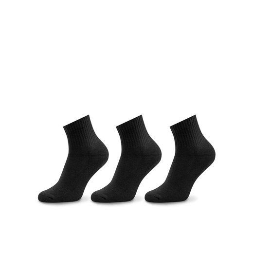 Vans Zestaw 3 par niskich skarpet męskich Classic Ankle VN000FV7BLK1 Czarny ze sklepu MODIVO w kategorii Skarpetki męskie - zdjęcie 182647227
