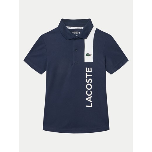 Lacoste Polo DJ8487 Granatowy Regular Fit ze sklepu MODIVO w kategorii T-shirty chłopięce - zdjęcie 182647328