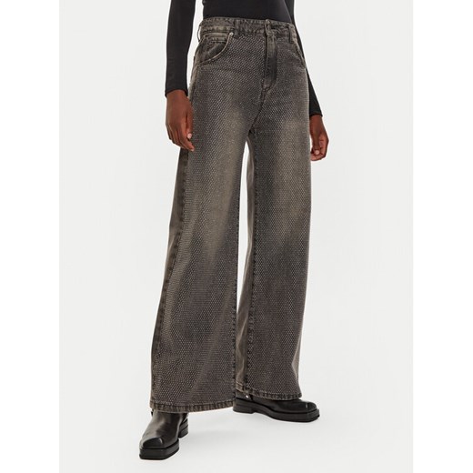 ViCOLO Jeansy DS0084 Szary Loose Fit ze sklepu MODIVO w kategorii Jeansy damskie - zdjęcie 182647348