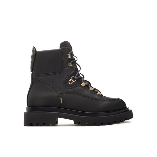 Blauer Botki F3KERENS02/LEN Czarny ze sklepu MODIVO w kategorii Workery damskie - zdjęcie 182647428