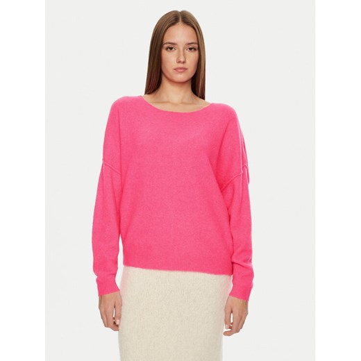 American Vintage Sweter Damsville DAM225H24 Różowy Loose Fit ze sklepu MODIVO w kategorii Swetry damskie - zdjęcie 182647477