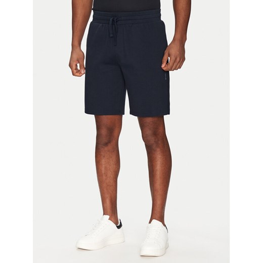 Emporio Armani Underwear Szorty sportowe EM000495 AF10790 UB102 Granatowy Regular Fit ze sklepu MODIVO w kategorii Spodenki męskie - zdjęcie 182647537