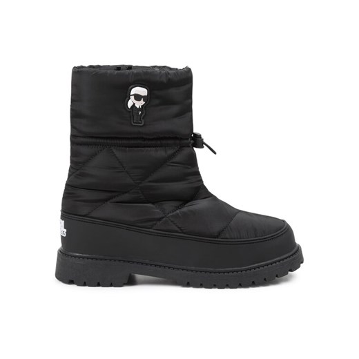 Karl Lagerfeld Kids Śniegowce Z19119 S Czarny ze sklepu MODIVO w kategorii Buty zimowe dziecięce - zdjęcie 182647687