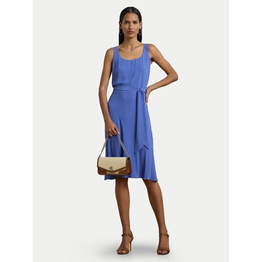 LAUREN RALPH LAUREN Sukienka codzienna 250909378005 Niebieski Regular Fit ze sklepu MODIVO w kategorii Sukienki - zdjęcie 182647748