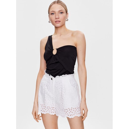 Pinko Bluzka 100262 A0JF Czarny Slim Fit ze sklepu MODIVO w kategorii Bluzki damskie - zdjęcie 182647765