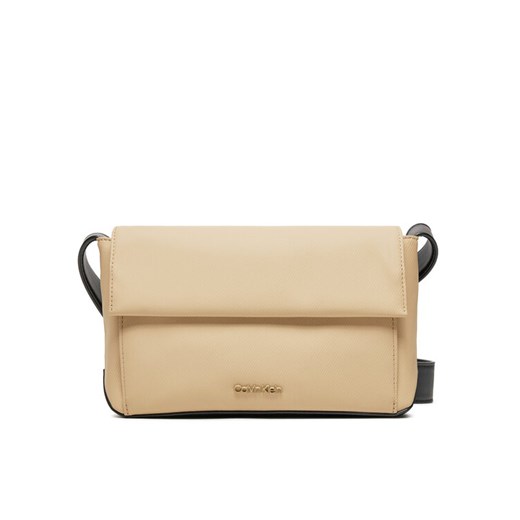 Calvin Klein Saszetka Ck Origami Camera Bag K50K511900 Beżowy ze sklepu MODIVO w kategorii Torby męskie - zdjęcie 182647807