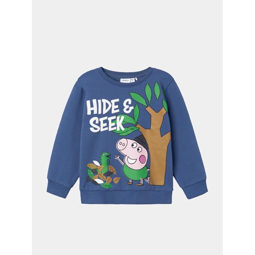 NAME IT Bluza PEPPA PIG Never 13231080 Niebieski Regular Fit ze sklepu MODIVO w kategorii Bluzy chłopięce - zdjęcie 182647838