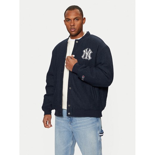 Champion Kurtka bomber 220358 Granatowy Regular Fit ze sklepu MODIVO w kategorii Kurtki męskie - zdjęcie 182647859