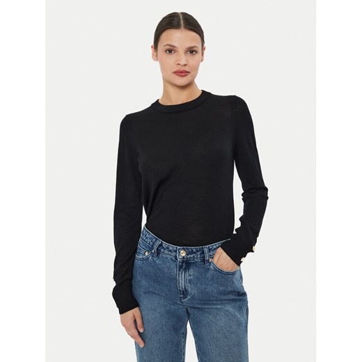 MICHAEL Michael Kors Sweter MS460XH4VR Czarny Regular Fit ze sklepu MODIVO w kategorii Swetry damskie - zdjęcie 182647925