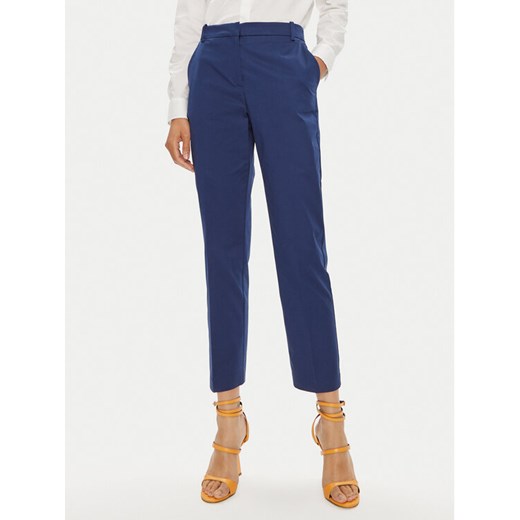 Pinko Spodnie materiałowe Bello 100155 A1KH Niebieski Regular Fit ze sklepu MODIVO w kategorii Spodnie damskie - zdjęcie 182647956