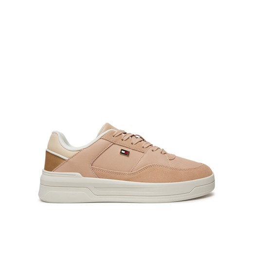 Tommy Hilfiger Sneakersy Essent Basket FW0FW08615 Różowy ze sklepu MODIVO w kategorii Buty sportowe damskie - zdjęcie 182647958