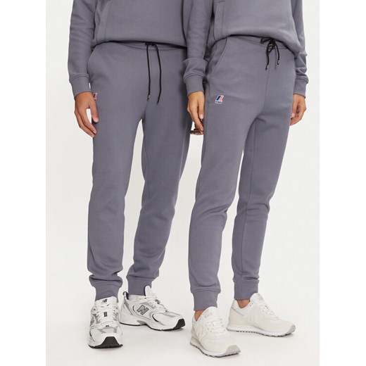 K-Way Spodnie dresowe Le Vrai Creuse K11516W Niebieski Slim Fit ze sklepu MODIVO w kategorii Spodnie męskie - zdjęcie 182648005