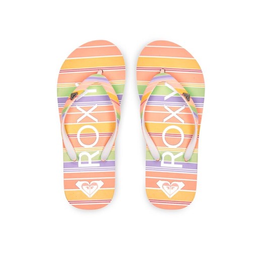 Roxy Japonki ARGL100264 Beżowy ze sklepu MODIVO w kategorii Klapki dziecięce - zdjęcie 182648076