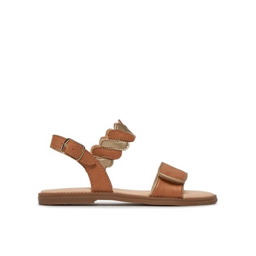 Geox Sandały J Sandal Karly Girl J4535G 054AJ C5B2U S Beżowy ze sklepu MODIVO w kategorii Sandały dziecięce - zdjęcie 182648116