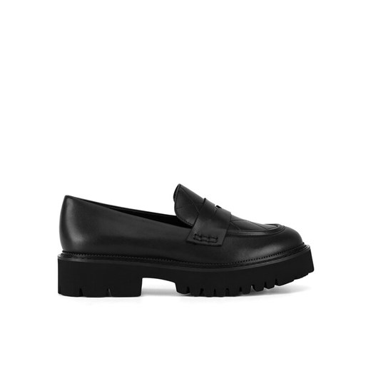 Badura Loafersy JIAO-V1767-13-2 Czarny ze sklepu MODIVO w kategorii Lordsy damskie - zdjęcie 182648158