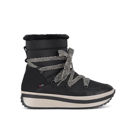 Rieker Revolution Lifestyle Śniegowce W0971-00 Czarny ze sklepu MODIVO w kategorii Śniegowce damskie - zdjęcie 182648165
