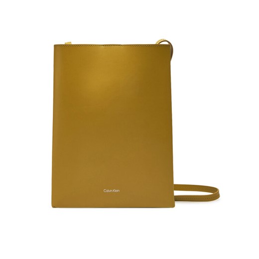 Calvin Klein Torebka Line Ns Crossbody Lth Bag LV04F3005G Zielony ze sklepu MODIVO w kategorii Listonoszki - zdjęcie 182648169