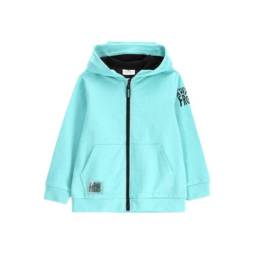 Coccodrillo Bluza WC5132401CBK Turkusowy Regular Fit ze sklepu MODIVO w kategorii Bluzy chłopięce - zdjęcie 182648196