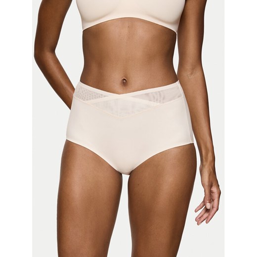 Triumph Figi klasyczne z wysokim stanem True Shape Sensation 10218231 Różowy ze sklepu MODIVO w kategorii Majtki damskie - zdjęcie 182648238