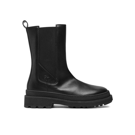 Calvin Klein Jeans Kozaki Chelsea Boot V4A5-81034-1355 S Czarny ze sklepu MODIVO w kategorii Buty zimowe dziecięce - zdjęcie 182648239