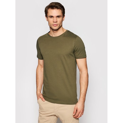 Jack&Jones T-Shirt Orrganic Basic 12156101 Zielony Slim Fit ze sklepu MODIVO w kategorii T-shirty męskie - zdjęcie 182648256