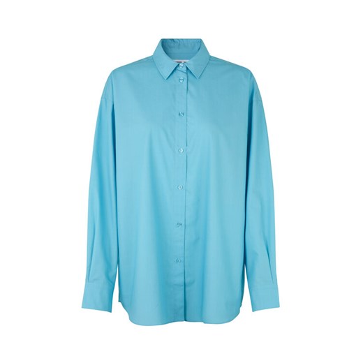 Samsøe Samsøe Koszula Lua F23100161 Niebieski Relaxed Fit ze sklepu MODIVO w kategorii Koszule damskie - zdjęcie 182648315