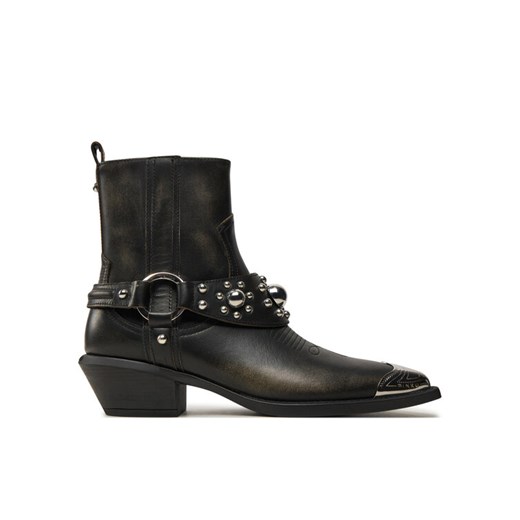 PINKO Kowbojki Tex 07 SD0195P056 Czarny ze sklepu MODIVO w kategorii Botki - zdjęcie 182648319