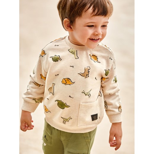 Mayoral Bluza 1416 Beżowy Regular Fit ze sklepu MODIVO w kategorii Bluzy i swetry - zdjęcie 182648489